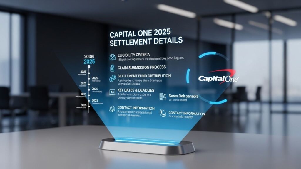 Capital One 2025 Settlement Details: What You Need to Know